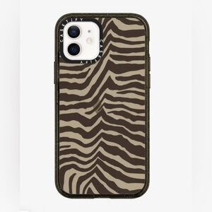 Casetify Zebra Brown Phone Case